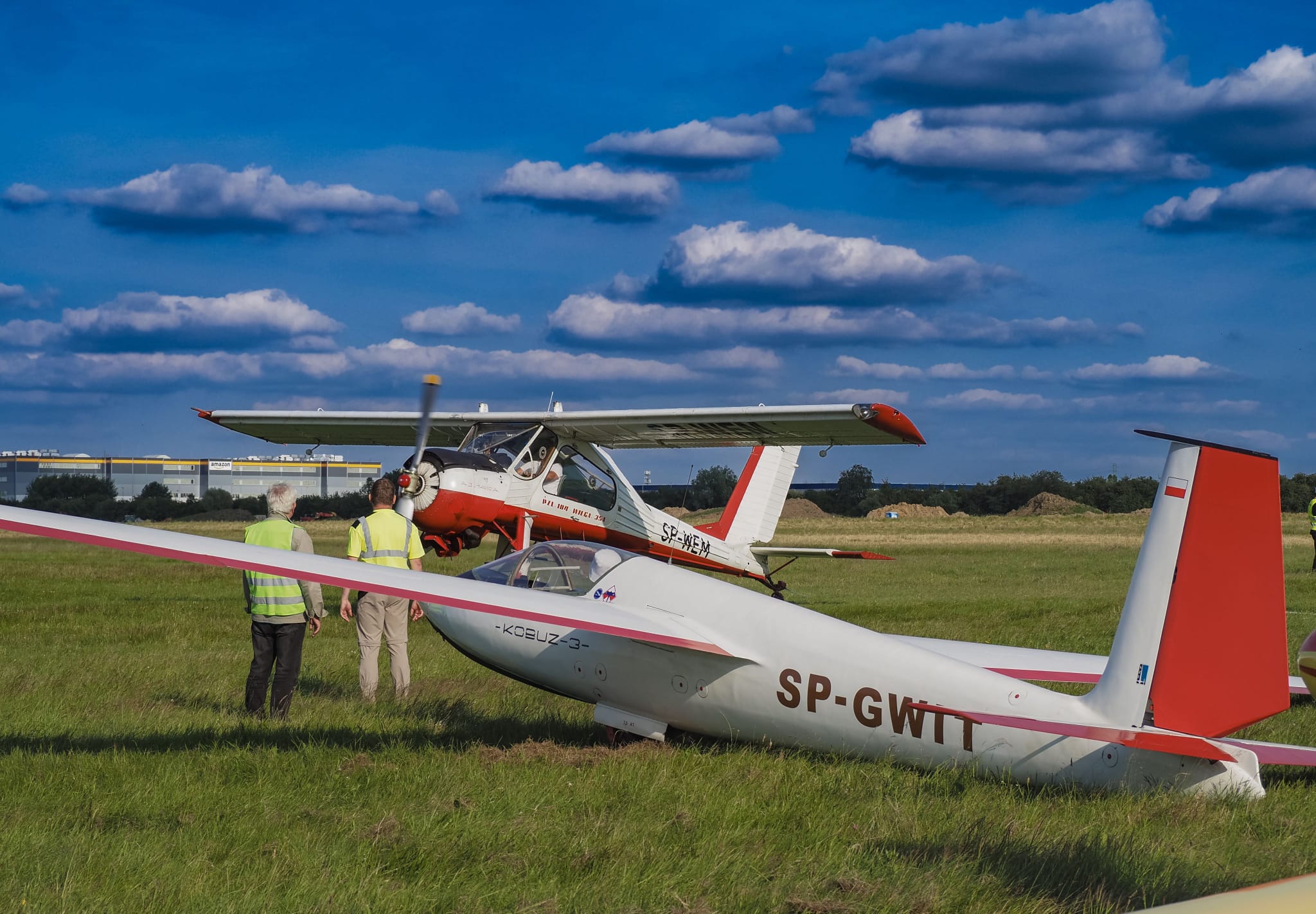 Z wizytą w Gliwicach na zlocie szybowców