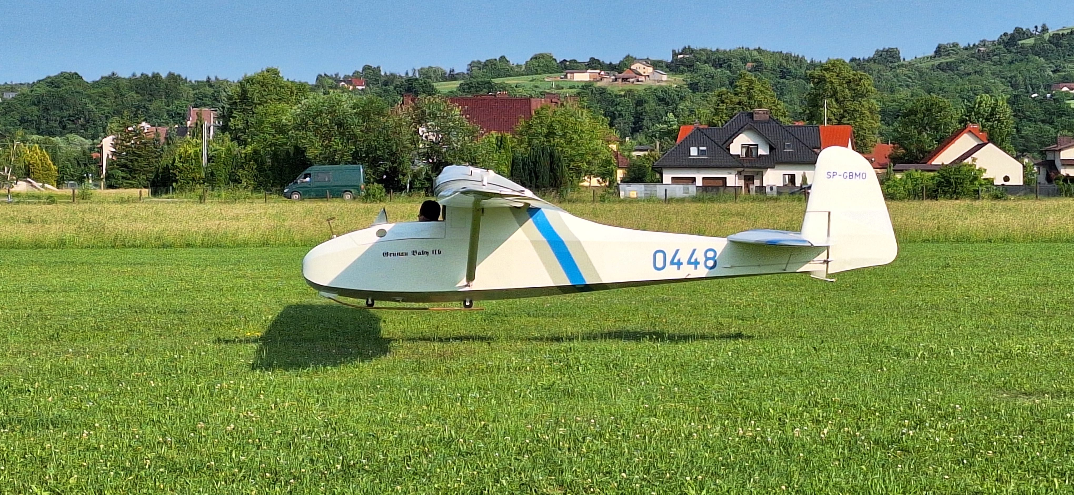 Lot w przeszłość czyli Grunau Baby IIb